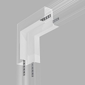 Коннектор угловой внутренний для встраиваемого шинопровода Slim Magnetic белый 85093/00 Elektrostandard