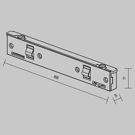 Комплектующие для трековой системы Technical TRA184IPC-1B - фото