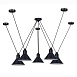 Светильник подвесной ST-Luce Черный/Черный E14 5*60W SL1804.403.05 - фото