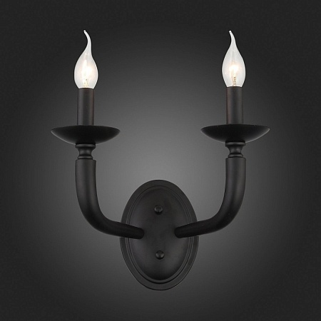 Бра ST-Luce Черный E14 2*40W SL1114.401.02 - фото