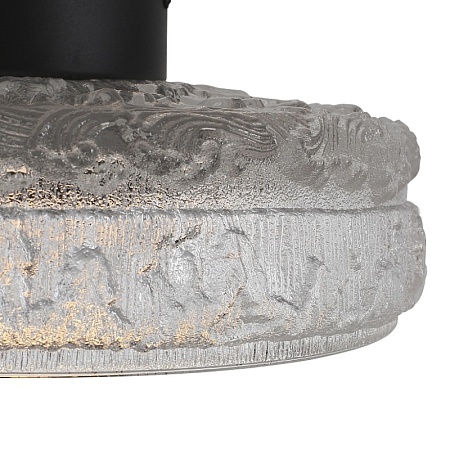 Светильник потолочный ST-Luce черный/прозрачный LED 1*15W 4000K SL6143.402.01 - фото