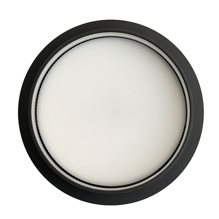 Светильник встраиваемый Feron DL702 LUNA потолочный GX70 черный круг - фото