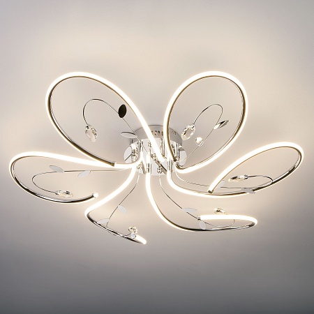 Потолочный светильник Eurosvet 90082/6 хром - фото