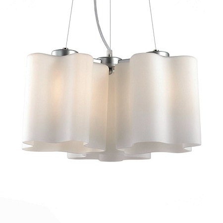 Люстра подвесная ST-Luce Серебристый/Белый E27 3*60W SL116.503.03 - фото