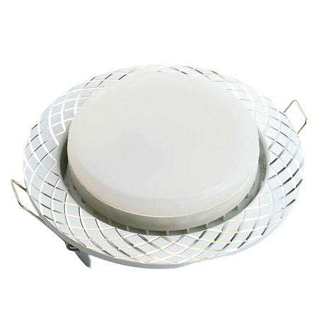 Светильник встраиваемый Feron DL388 потолочный GX53 хром - фото