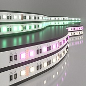 Светодиодная лента 24 В 24 Вт/м 60 Led/м 5050 IP20, MIX RGB/дневной белый 4200K, 5 м Лента светодиодная 24V 24W 60Led 5050 IP20 MIX RGB/дневной белый, 5м Elektrostandard