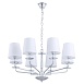 Подвесная люстра ARTE LAMP A1048LM-8CC - фото