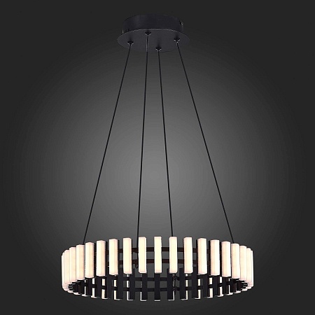 Люстра подвесная ST-Luce Черный/Белый LED 1*25W 3000K SL6203.403.25 - фото