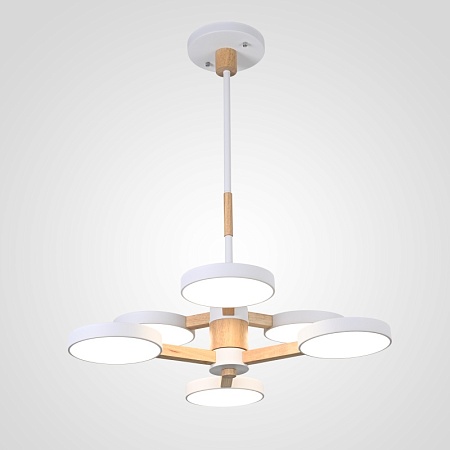 Подвесная Люстра Turna Dbl L6 White Imperiumloft 141109-26 - фото