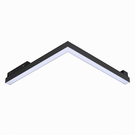 Магнитный трековый светильник Черный LED 1*15W 3000K 950Lm Ra>90 120° IP20 L305xW305xH2 ST800.436.15 - фото