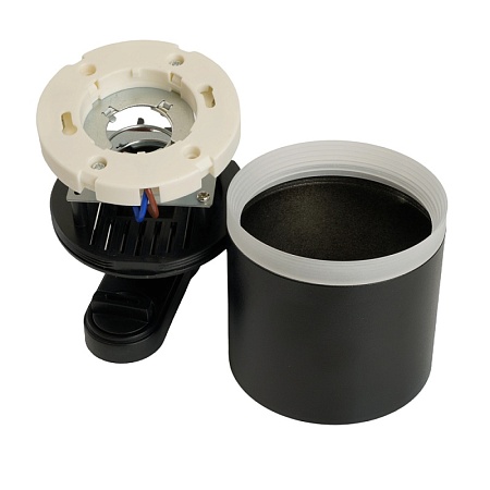 Светильник Feron AL173 трековый однофазный на шинопровод под лампу GX53, черный - фото