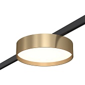 Магнитный трековый светильник Латунь LED 1*12W 4000K 500Lm Ra&gt;80 100° IP20 D113xH34 24V ST670.346.12