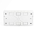 Бокс настенный STEKKER EBX50-3/12-20 12 модулей, белый, пластик, серия Standart - фото