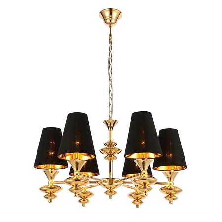 Светильник подвесной Французское золото/Черный E14 6*40W SL1137.203.06 - фото