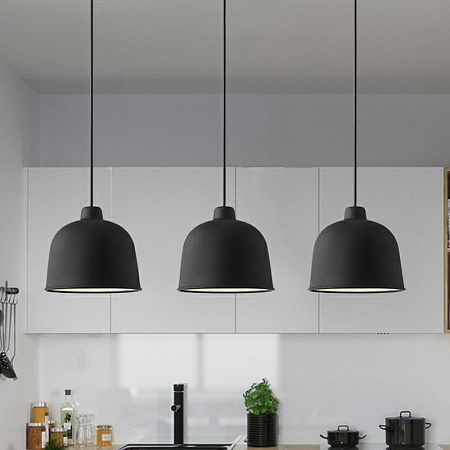 Люстра Grain Pendant Lamp White Imperiumloft 178319-26 - фото