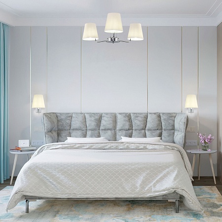 Подвесной светильник Eurosvet 60155/3 хром - фото