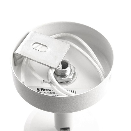 Светильник Feron ML232 LUNA настенно-потолочный под лампу GU10, белый - фото