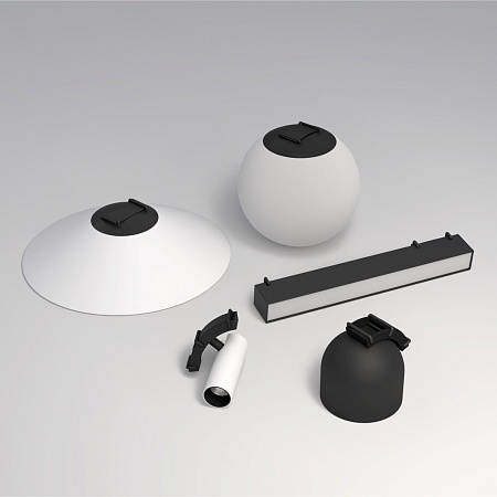 Светильник на шине Denkirs BELTY SPOT DK5546-BW+BK - фото