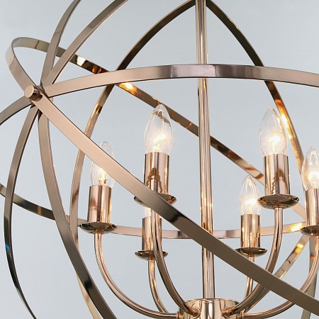 Подвесной светильник Eurosvet 60139/6 золото - фото