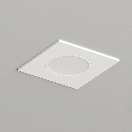 DK3102-WH Встраиваемый влагозащищенный светильник, IP65, до 10 Вт, LED, GU5,3, белый - фото