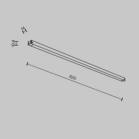 Трековый светильник Technical TR173-1-16WTW-B - фото