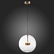 Светильник подвесной ST-Luce Латунь/Прозрачный LED 1*14W 3000K SL1133.223.01 - фото