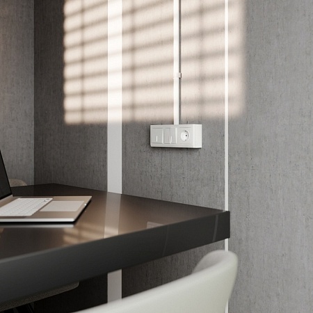 Коробка для накладного монтажа (белый) W8000001 - фото