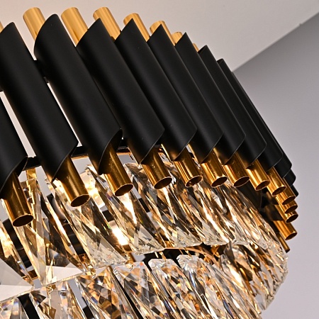 Подвесная Люстра Empire Black Chandelier Crystal D 70 Imperiumloft 147701-22 - фото