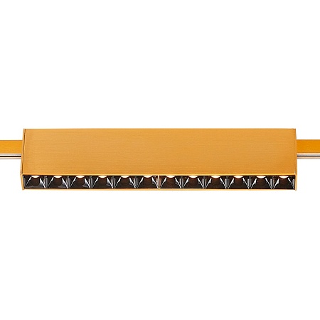 Магнитный трековый светильник FARM Золотистый LED 1*12W 3000K 706Lm Ra90 40 IP20 L232xW ST816.206.12 - фото