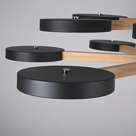 Подвесная Люстра Turna Dbl L12 Black Imperiumloft 229086-26 - фото