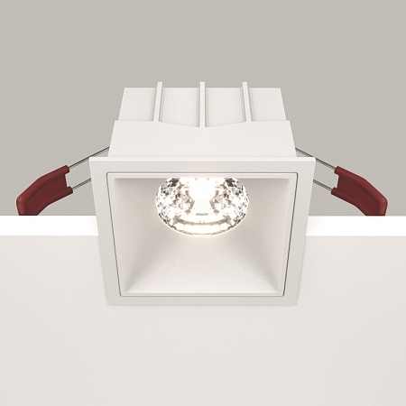 Встраиваемый светильник Technical Alfa LED DL043-01-15W4K-D-SQ-W - фото