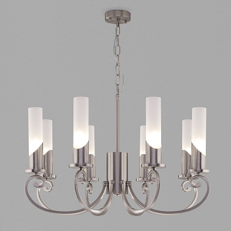 Подвесной светильник Eurosvet 60117/8 никель - фото