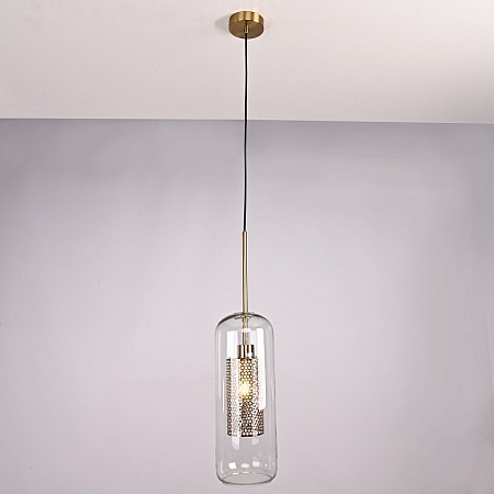 Подвесной Светильник Catch F Cylinder Silver D12 Imperiumloft 186720-26 - фото