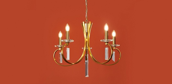 Подвесной светильник Freya FR2040PL-05BS - фото