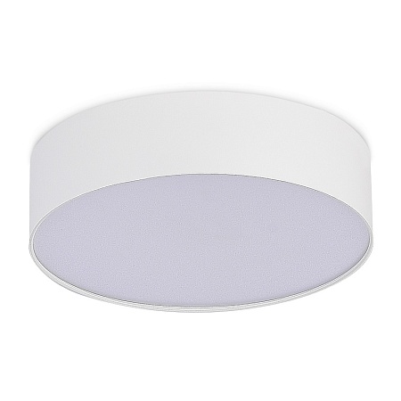 Светильник потолочный Белый LED 1*27W 3000K 2 340Lm Ra>85 120° IP20 D220xH55 185-265V ST606.532.27 - фото