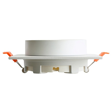 Светильник встраиваемый Feron DL505 потолочный GX53 белый квадрат IP44 - фото