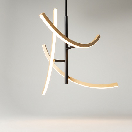 Подвесной светильник Maytoni MOD428PL-L20BK - фото