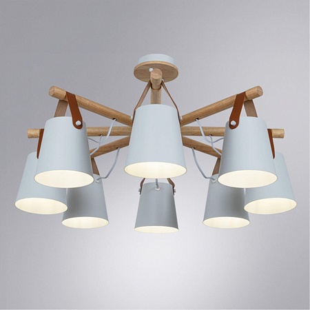 Потолочная люстра ARTE LAMP A7032PL-8WH - фото