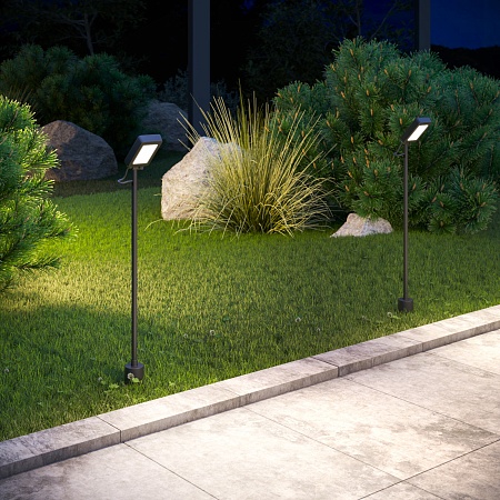 Светильник садово-парковый светодиодный Joli черный 35182/S черный Elektrostandard - фото