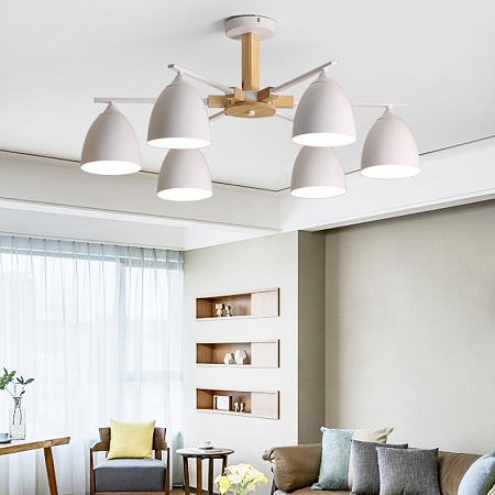 Потолочная Люстра Noa 6 Mint Imperiumloft Imperiumloft 183467-26 - фото