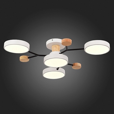 Светильник потолочный Белый/Белый LED 4*12W 3000K/4500K/6000K SLE6006-502-04 - фото