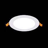 Св-к встр. Белый LED 1*9W 3000K 585Lm Ra80 110° IP20 D145xH8 90-265V ST209.538.09