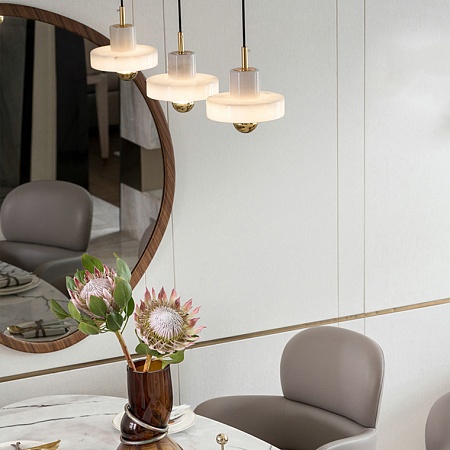 Подвесной Светильник Stone Pendant White Imperiumloft Imperiumloft 101775-26 - фото