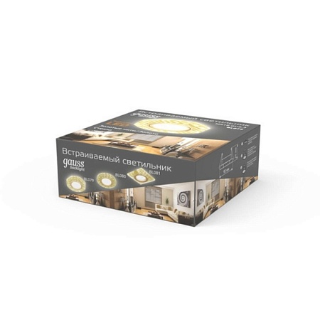 Точечный встраиваемый светильник GAUSS BL079_GAUSS - фото