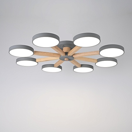 Потолочная Люстра Turna 8 Gray Imperiumloft 178342-26 - фото