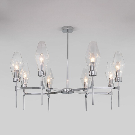 Потолочный светильник Eurosvet 60143/8 хром - фото