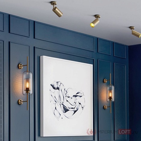 Настенный Светильник Catch Wall Ball L58 Stell Imperiumloft 189445-26 - фото