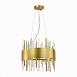 Люстра подвесная ST-Luce Матовое золото/Матовое золото,Прозрачный E14 8*40W SL1633.203.08 - фото