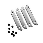 Прямой соединитель комплект (4 соединителя+8 винтов) комплект ST-Luce Серебристый ST001.169.00