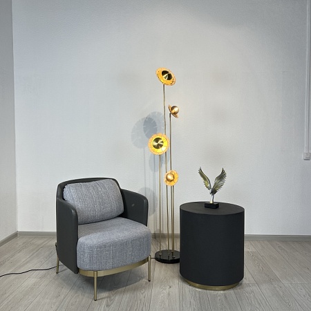 Торшер Camellia Fl Латунь Imperiumloft 179840-26 - фото